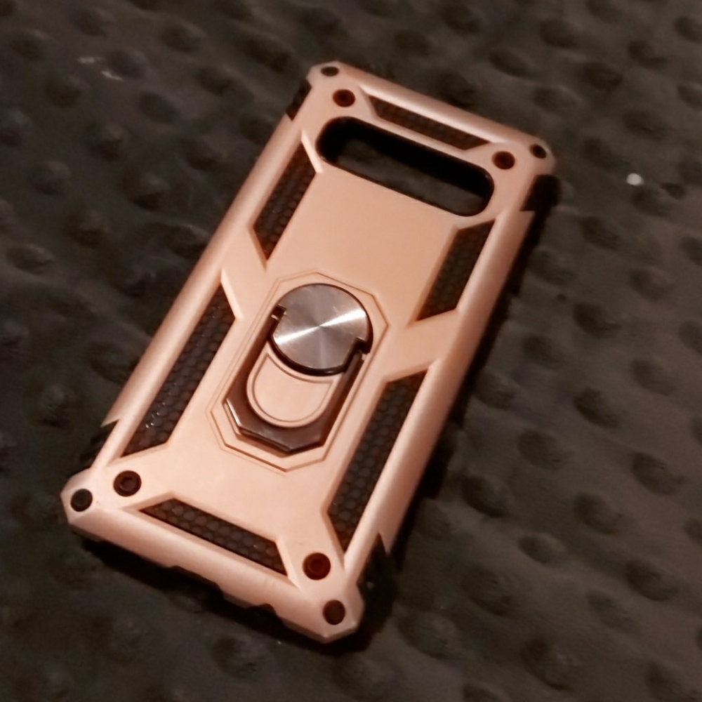 Rose gold samsung s10 case